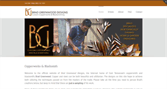 Desktop Screenshot of bradgreenwooddesigns.com